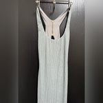 NWT Rumer Rosa Rib Maxi Seafoam Green Cut Out‎ Dress Sz XS $289 Photo 5