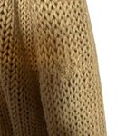 Ralph Lauren Polo  Tan Linen Knit Button Front Cardigan Sweater Size Medium Photo 9