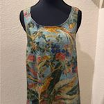 Sézane blue printed shift dress with ruffle embellishment Size 38/6 Photo 4