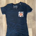 Pressbox Auburn University War Eagles tigers v neck women’s size medium  short Photo 1