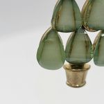 Womens Jewelry Green Stones Christmas Tree Beaded Dangling Earrings Accessories Photo 5