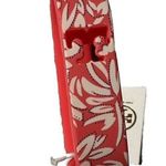 Tory Burch  for Fitbit Silicone Printed Bracelet Pink/White Case Adjustable Photo 1