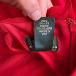 Ralph Lauren Lauren Black Label Red Silk Strapless Long Maxi Formal Dress Size 8 Photo 15