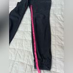 Spanx  Women’s Medium Dark Gray Stretch Twill Cargo Jogger Pants Ankle Zip Photo 6