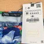 ZARA 🆕  Floral Asymmetrical One Shoulder  Bodysuit  -  NWT Photo 3