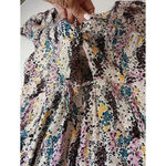 Free People Women's Boho Floral Fall Y2K Streetwear Dress Hippie Medium Fall Flo Photo 3