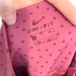 Nike Like New YOGA WOMENS RED POLKA DOT HIGH RISE 7/8 LEGGINGS SMALL Photo 4