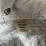 Ecru  Paisley Print Cropped Lightweight Ankle Pant Size 0 Photo 7