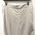 Banana Republic  Wide Leg‎ Cropped Linen Cotton Blend Pants Size M Photo 2