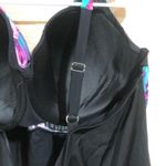 NWT Swimsuits for All floral tropical black crossed swim dress Size 28 Photo 6