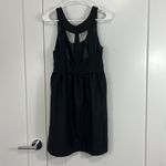 Silence + Noise  Medium Gray Wool Blend Open Back Tank Dress with Pockets Photo 4