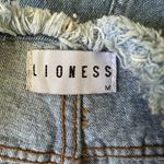 LIONESS Lace Up Jean Shorts ~M Photo 2
