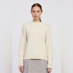 En Saison Alannah Relaxed Fit Pullover Sweater Ivory Cozy Winter Size Small NWT Photo 2