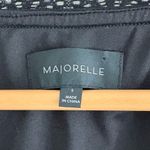 Majorelle  Black Long Sleeve V-Neck Bodysuit Size Small Photo 4