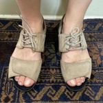 Ciao Chelsea Tan Strap Open Toe Leather Grecian Toga Sandal Comfort Size 6.5 Photo 1