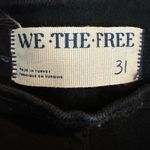 Free People Retro 70s Level Up Slit Bootcut Jeans Pitch Black Size 31 NEW Photo 8