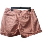 Old Navy Womens Size 12 Fish Print Shorts Orange Back Pocket Photo 4