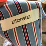 Storets | Striped Cold Shoulder Balloon Sleeve Top Photo 8