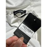 Pretty Little Thing PLT White Bell Sleeve Corset Detail Long Sleeve Bodycon Dress Size 6 NWT Photo 2