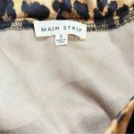 Main Strip  Scalloped Cheetah Mini Skirt Women’s Small Photo 2