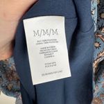 CAbi  Womens Provincial Floral Tunic Dress Sz Medium Blue Boho Flowy‎ Lightweight Photo 4