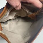 Talbots ‎ Women’s Crossbody Size 11.5X10.5 Gray & Brown Photo 3