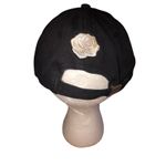 Selena Quintanella Bling Hat Crystal Rhinestone Rose Baseball Cap Black Photo 2