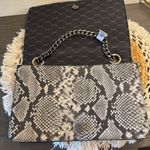 ALDO Womens NWOT Snake Print Chain Strap Shoulder Bag Photo 5