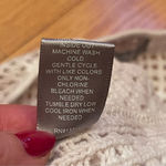 Marled Open Knit Beige White Tie Dye Cotton Bld Sweater Dolman short sleeve Sz L Size L Photo 8