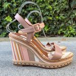 Valentino Garavani Native Couture 1975 espadrille wedge sandals size IT 40 US 10 Photo 5