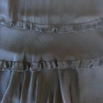 EXPRESS  black silk midi skirt Photo 3