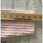 Softies Ultra Soft Marshmallow Slouch Turtleneck Lounger Chenille Sweater S/M Pink Size undefined Photo 10