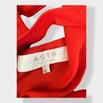 Astr the label high neck trapeze dress in red size L‎ Size L Photo 1