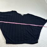 Liz Claiborne  Viscose Blend  Black Wide Sleeve Blouse Photo 5