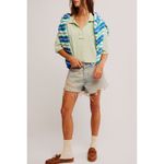 Free People Light Green Short Sleeve Tee Photo 4