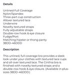 Adore Me Cinthia Unlined Plus Set Photo 4