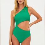 Beach Riot Core Collection Celine One Piece Green, Size Medium , $148 Photo 0