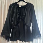 143 Story Black Satin top  Photo 1