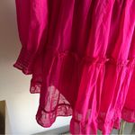 Nordstrom NWT Pink Long Sleeve Tiered Mini Dress Photo 2