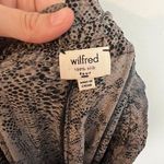 Wilfred Free - Snakeskin Pull On Silk Pants Elastic Waist Photo 5