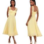 Lulus Sophisticated Charisma Light Yellow Tie Photo 1