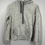 Hollister  Embroidered Gray Pullover Fleece Hoodie Sweatshirt Small Preppy Cute Photo 0