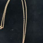 Hello Kitty Adorable Golden Pendant 18 inch Necklace Photo 2