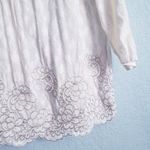 Anthropologie  Moulinette Soeurs Floral Embroidered Textured Embellished Blouse Photo 2