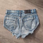 One Teaspoon One X Bandit Relaxed Fit Long Rise Button Fly Twisted Cuff Shorts 25 Photo 5