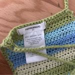 Peppermayo  Multicolor Crochet Bandeau Top Photo 2