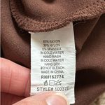 Akira Chocolate Brown Bodycon Knee Length Slip Dress Size Small Photo 2