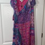 Gianni Bini ruffle chiffon maxi dress Photo 2