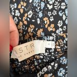 ASTR  The Label Salinas Black Floral Long Sleeve Midi Dress Small $139 Photo 4