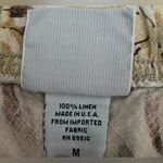 TSD Two Star Dog 100% Linen Floral Maxi Skirt Size Medium Photo 3